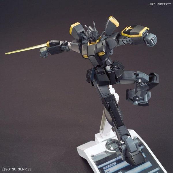 Bandai 1/144 HGBF Gundam Lightning Black Warrior pose.2