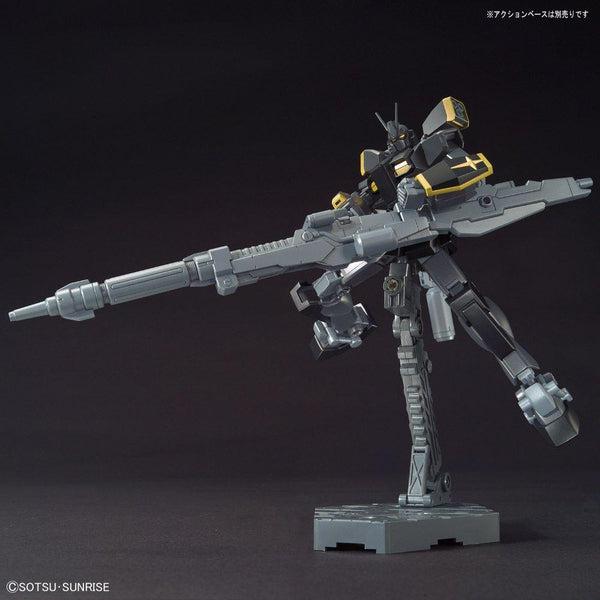 Bandai 1/144 HGBF Gundam Lightning Black Warrior big weapon pose