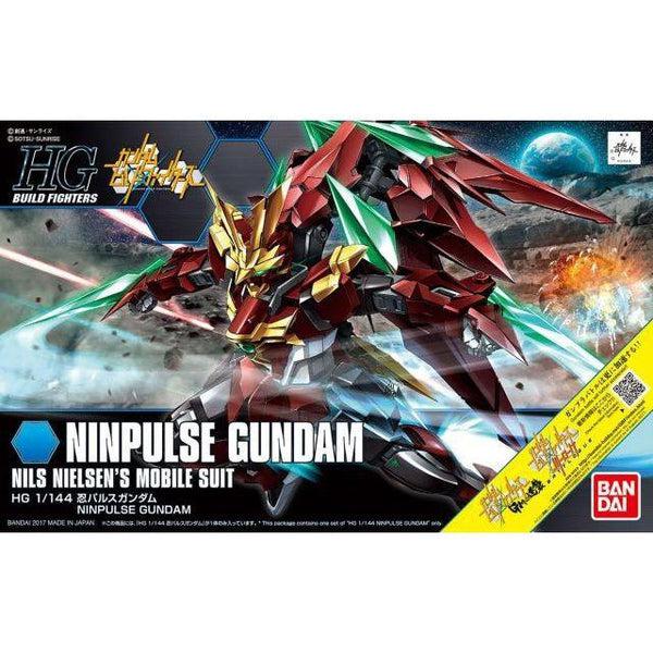 Bandai 1/144 HGBF Ninpulse Gundam package art 
