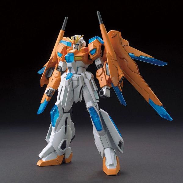 Bandai 1/144 HGBF Scramble Gundam front on pose