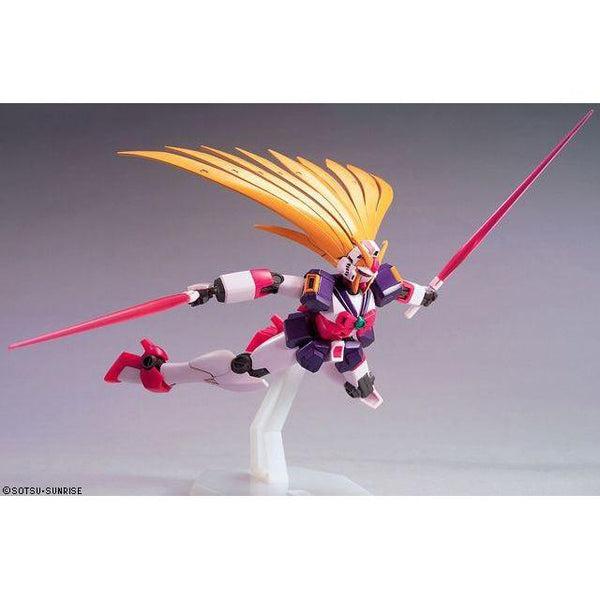 Bandai 1/144 HGFC GF13-050NSW Nobell Gundam Berserker Mode action pose with weapons