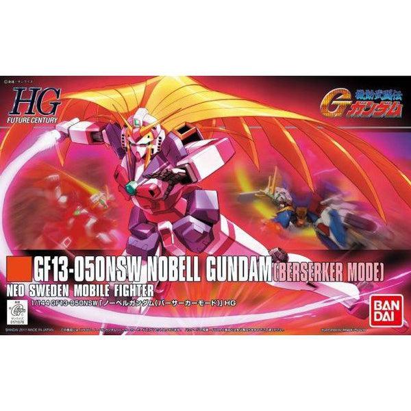 Bandai 1/144 HGFC GF13-050NSW Nobell Gundam Berserker Mode package art