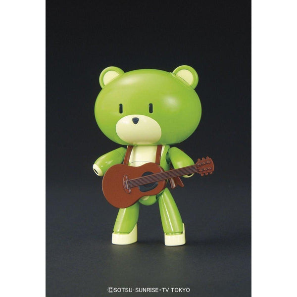 Bandai 1/144 HG Petit'gguy Surf Green and Guitar front on