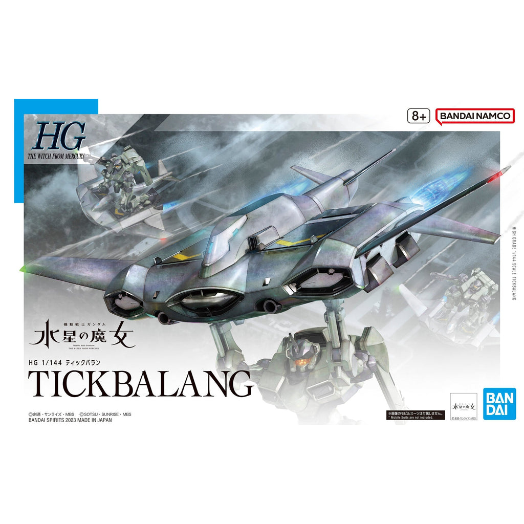 Bandai 1/144 HG Tickbalang package artwork