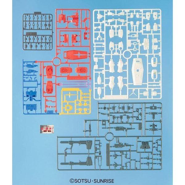 Bandai 1/144 HGUC Gundam Starter Set 1. RX-78 and Zaku II parts on sprue 1