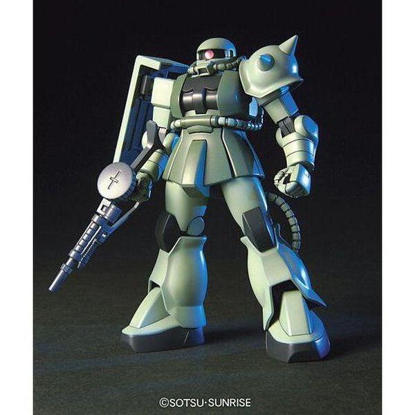 Bandai 1/144 HGUC MS-06 Zaku II front on pose