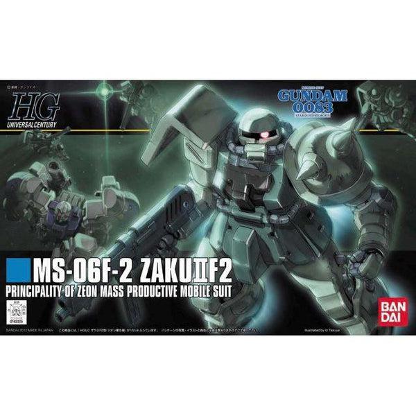 Bandai 1/144 HGUC MS-06F-2 Zaku F2 ZEON package art