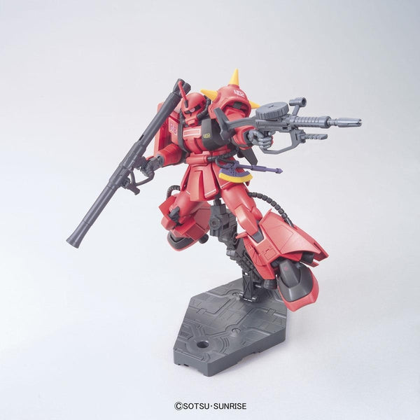 Bandai 1/144 HGUC - MS-06R-2 ZAKU II - J.Ridden's Customize Mobile Suit with bazooka and machine gun