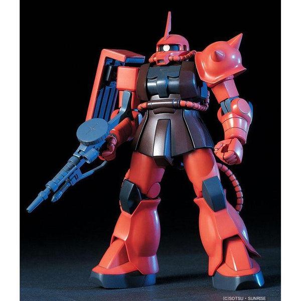 Bandai 1/144 HGUC MS-06S Zaku II Char's Custom front on pose