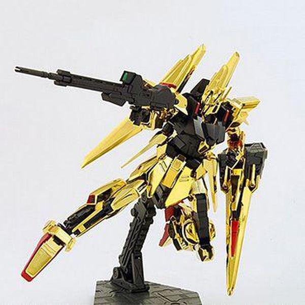 Bandai 1/144 HGUC MSN-001 Delta Gundam action pose with weapon. 