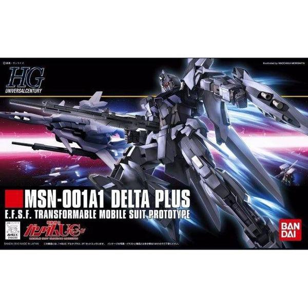 Bandai 1/144 HGUC MSN-001A1 Delta Plus package artwork