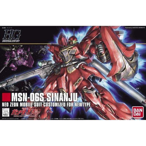 Gundam Express Australia Bandai 1/144 HGUC  MSN-06S Gundam Sinanju package art