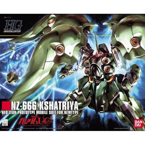 Gundam Express Australia Bandai 1/144 HGUC NZ-666 Kshatriya package artwork