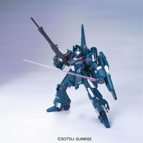 Bandai 1/144 HG ReZEL action pose with weapons