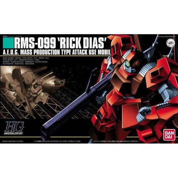 Bandai 1/144 HGUC RMS-099 Rick Dias Quattro package art