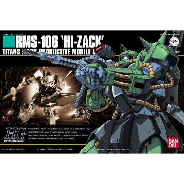 Bandai 1/144 HGUC RMS-106 Hi-Zack package art