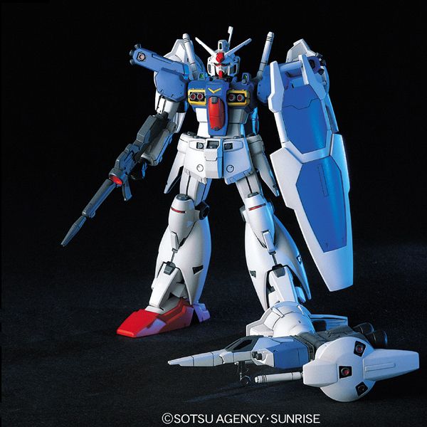 Bandai 1/144 HGUC RX-78 GP01Fb - 'Gundam GP01Fb' - E.F.S.F. Prototype Multipurpose Mobile Suit front on pose