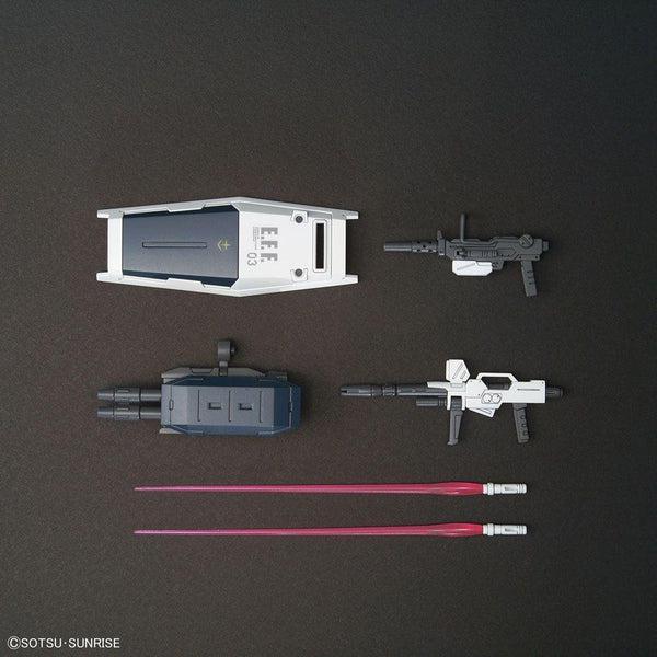 Bandai 1/144 HG Blue Destiny Unit Exam 3 included weapons