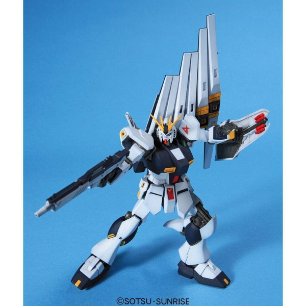 Bandai 1/144 HGUC RX-93 Nu Gundam action pose