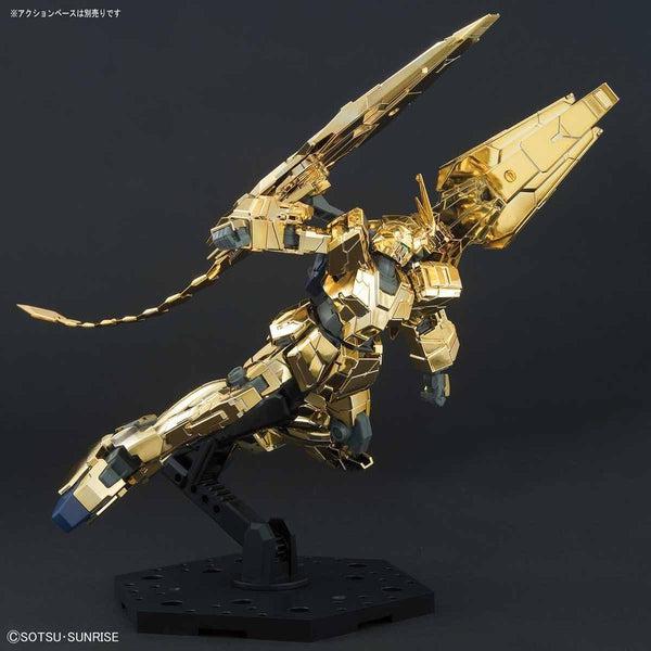 Bandai 1/144 HGUC Gundam Unicorn 03 Phenex Unicorn Mode (Narrative Ver.) action pose