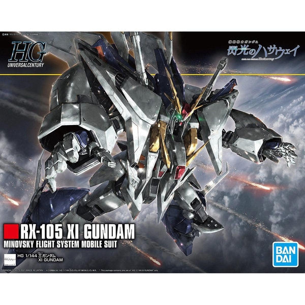 Gundam Express Australia Bandai 1/144 HGUC RX-105 XI Gundam package artwork