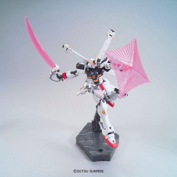 Bandai 1/144 HGUC Crossbone Gundam X1 S.N.R.I. Prototype Mobile Suit with beam shield