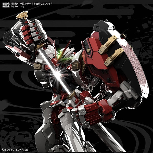 Bandai 1100 HiRM Gundam Astray Red Frame Powered Red SAMPLE ARTWORK