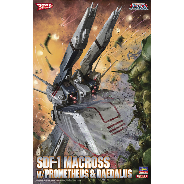 Hasagawa 1/4000 Macross Forced Attack TypeW/ Prometheus & Daedalus package artwork