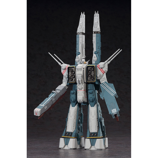 Hasagawa 1/4000 Macross Forced Attack TypeW/ Prometheus & Daedalus front on view.