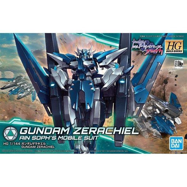 Bandai 1/144 HGBD Gundam Zerachiel package art