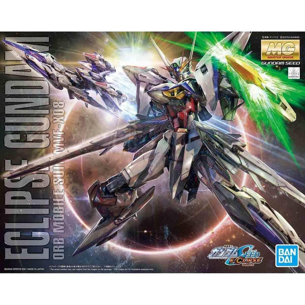Gundam Express Australia Bandai 1/100 MG Eclipse Gundam package artwork