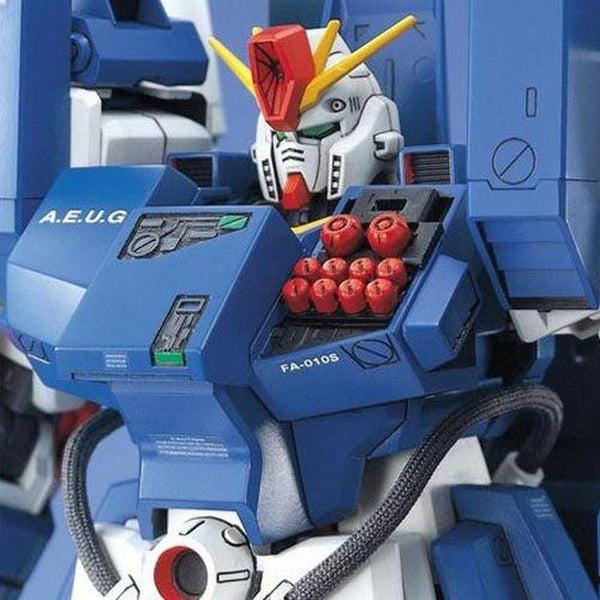 Bandai 1/100 MG FA-010S Full Armour ZZ Gundam missiles