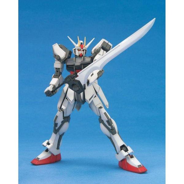 Bandai 1/100 MG Strike Gundam + IWSP with weapon