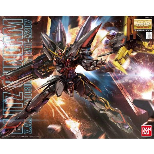 Bandai 1/100 MG GAT-X207 Blitz Gundam package art