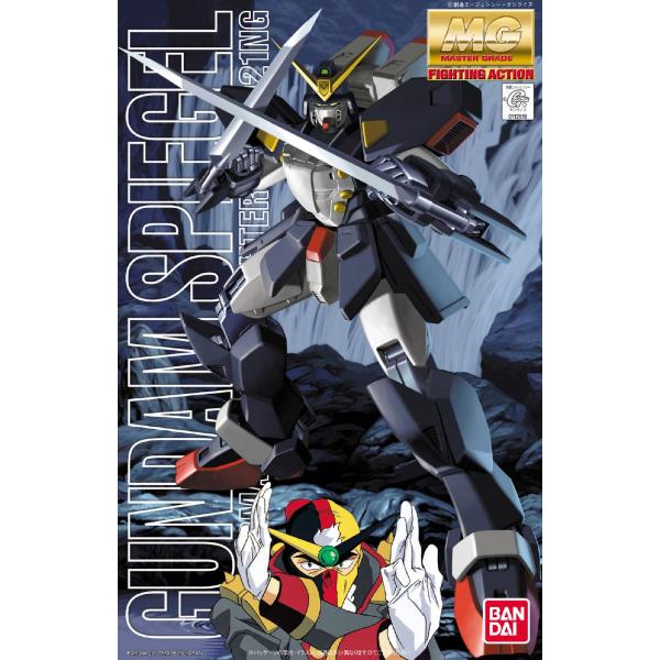 Bandai 1/100 MG GF13-021NG Gundam Spiegel package art