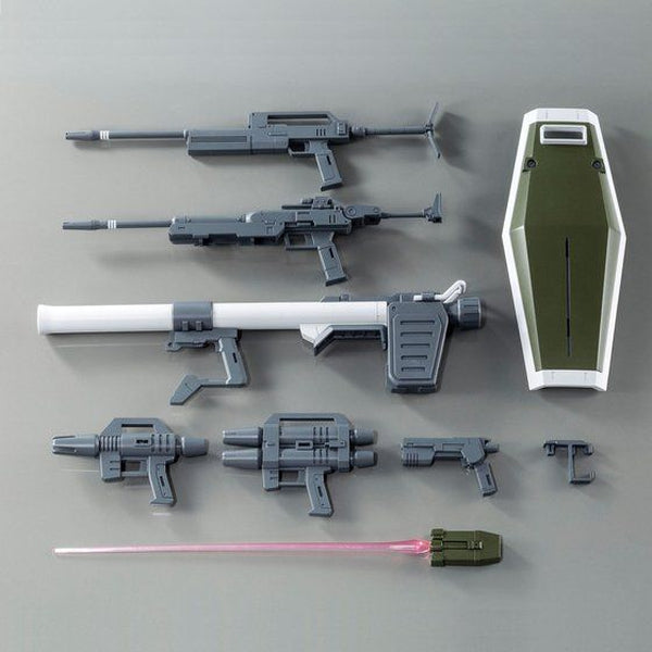 P-Bandai 1/100 MG RGM-79SC Tenneth A Jung's GM Sniper Custom included accessories
