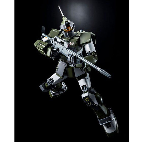 P-Bandai 1/100 MG RGM-79SC Tenneth A Jung's GM Sniper Custom action pose