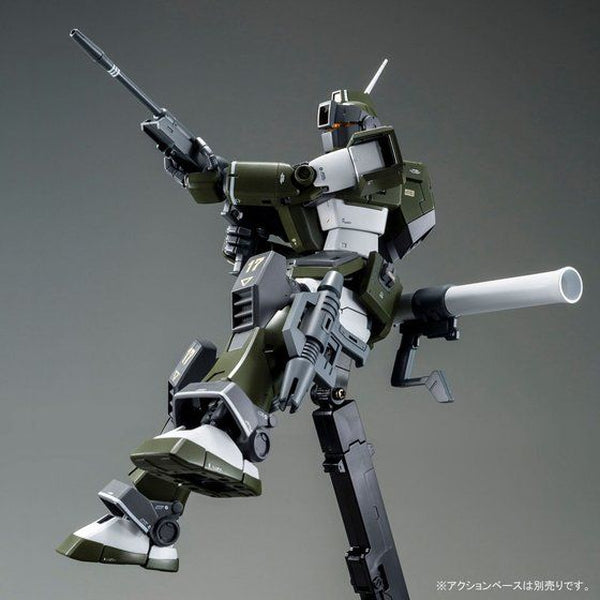 P-Bandai 1/100 MG RGM-79SC Tenneth A Jung's GM Sniper Custom action pose 3