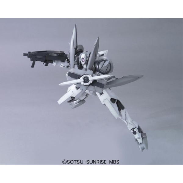 Bandai 1/100 MG GN-X action pose with weapon.  2