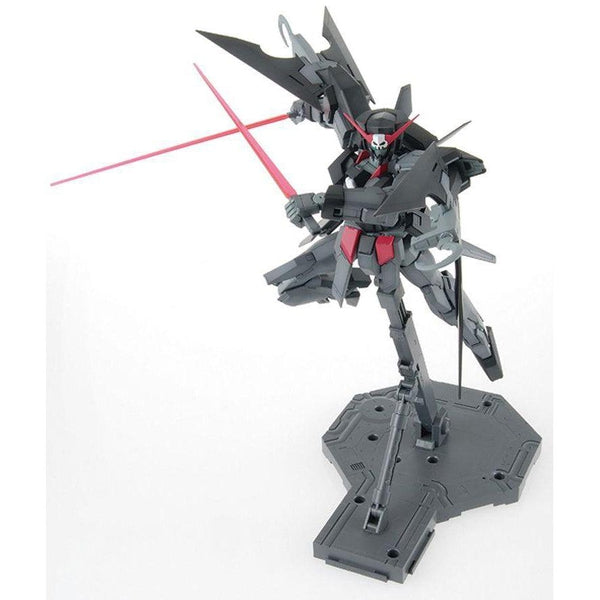 Bandai 1/100 MG Gundam Age-2 Dark Hound action pose with twin beam sabers