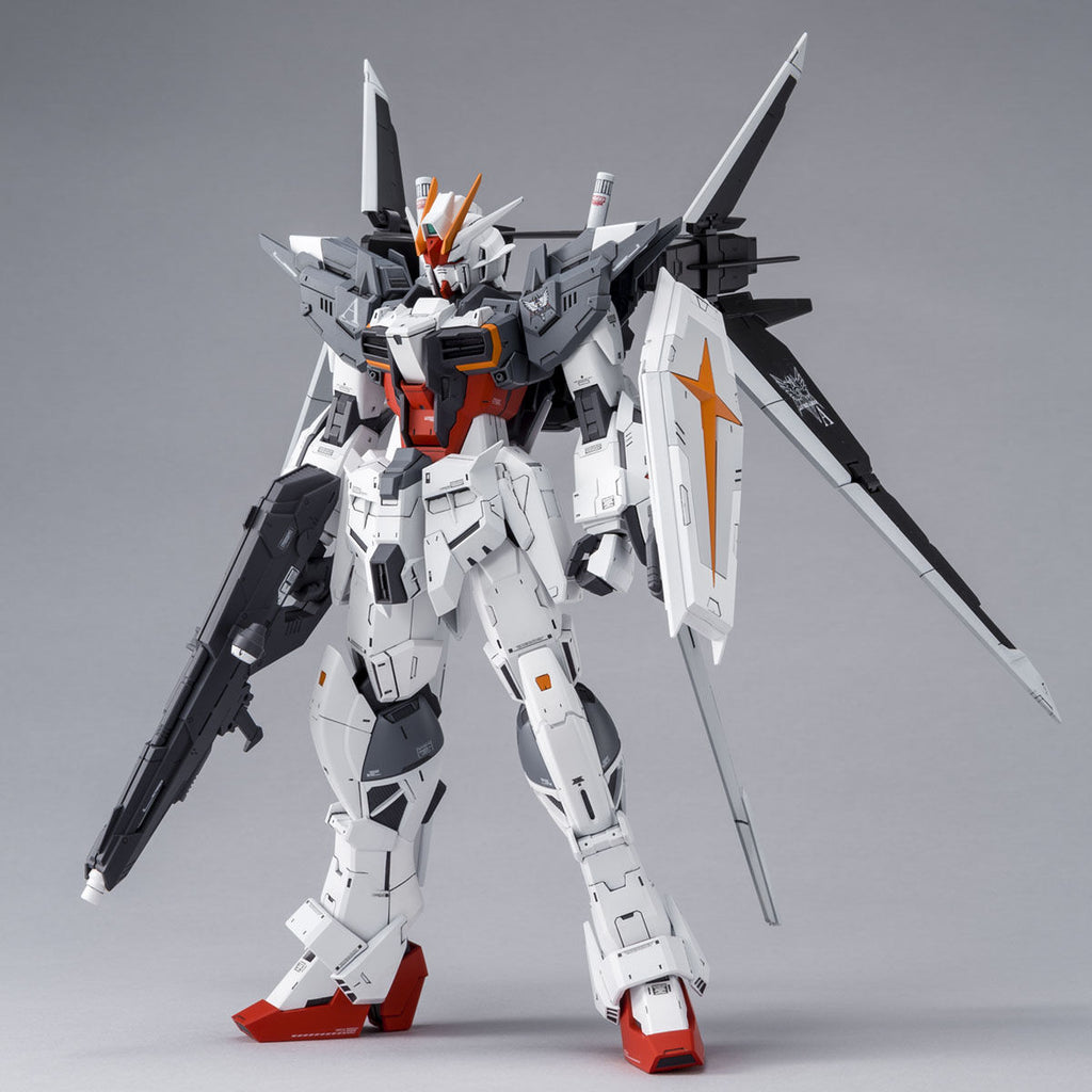 P-Bandai 1/100 MG Ex Impulse Gundam front on view.