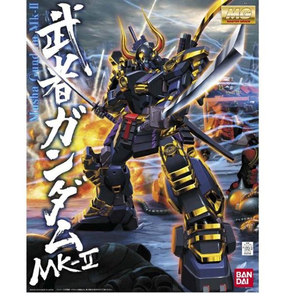 Bandai 1/100 MG Musha Gundam MkII package art