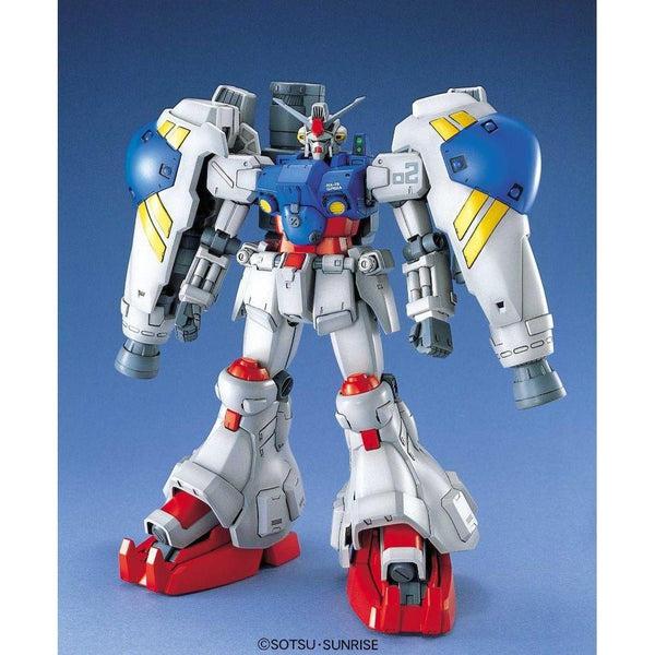 Bandai 1/100 MG RX-78 GP02A Gundam Physalis front on pose