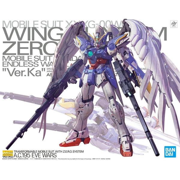 Gundam Express Australia Bandai 1/100 MG XXXG-00W0 Wing Gundam Zero Ver.Ka package artwork