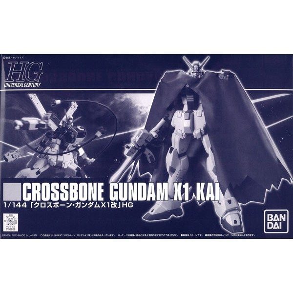 Gundam Express Australia P-Bandai 1/144 HGUC Crossbone Gundam X1 Kai package artwork