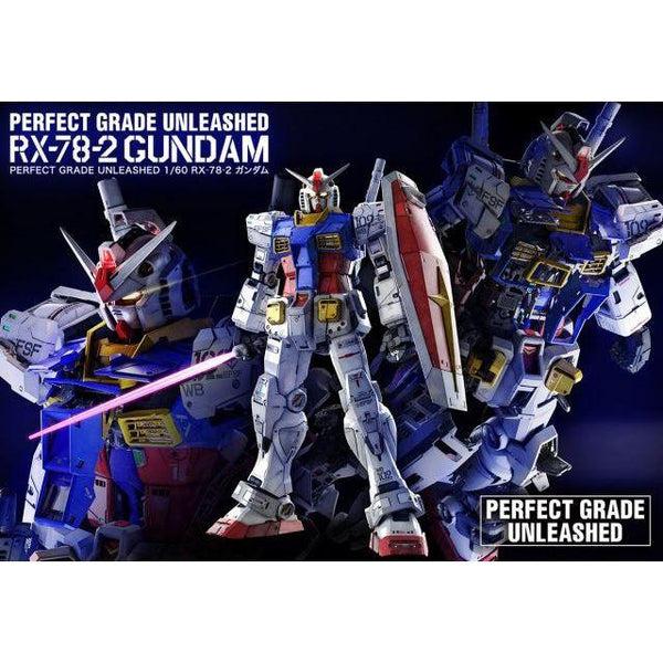 Bandai 1/60 PG Unleashed RX-78-2 Gundam package artwork