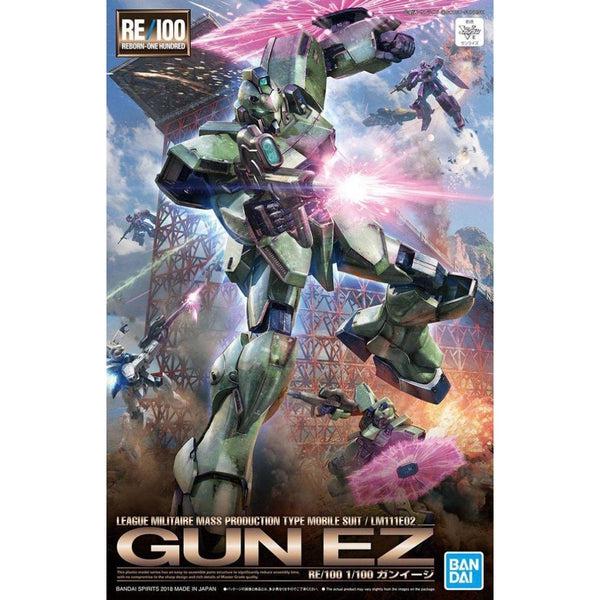 Bandai 1/100 RE Gun-EZ package artwork