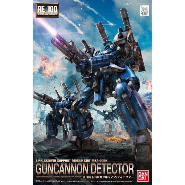 Gundam Express Australia Bandai RE 1100 Guncannon Detector package artwork