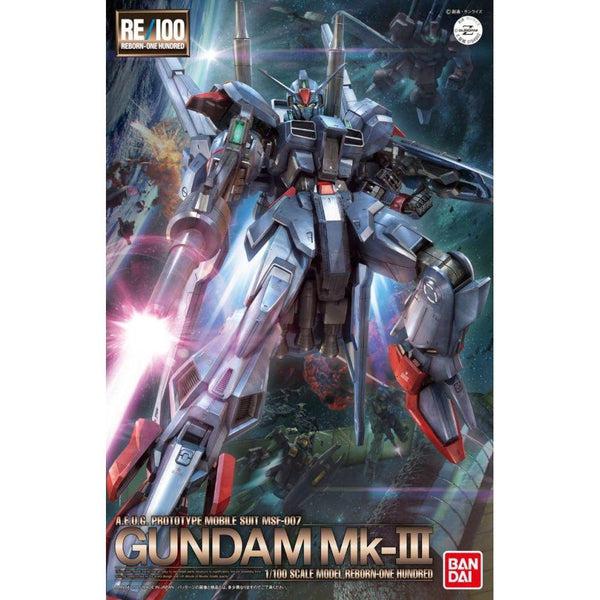 Bandai RE 1/100 MSF-007 Gundam Mk-III package art