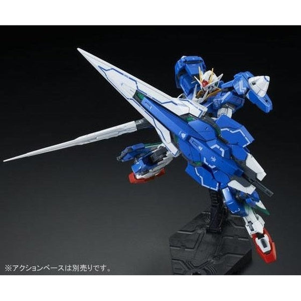 P-Bandai 1/144 RG 00 Gundam Seven Sword action pose